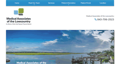 Desktop Screenshot of medicalassociatesofthelowcountry.com